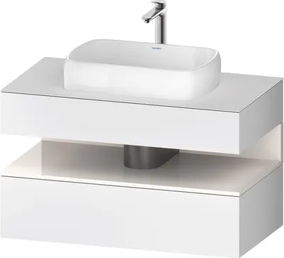 Produktbild von DURAVIT QA4731022180000 QTG KWTU WH Ek. 1000x550x600 Wß Mt. H