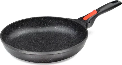 Produktbild von Linnuo Aluguss Pfanne 28 cm abnehmbarer Griff, Antihaft beschichtete Pfanne Induktion und alle Herden, dicker Boden optimale Wärmeverteilung, Pfanne ofenfest, Bratpfanne 28 cm hoher Rand | Frying Pan