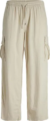 Produktbild von Jack & Jones Bill Nate Linen Blend Cargohose Beige 42 Mann Beige 42