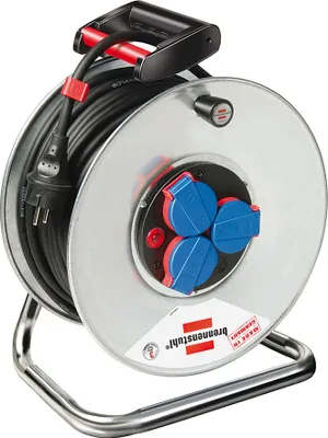 Produktbild von Brennenstuhl Garant S IP44 Kabeltrommel 50m AT-N05V3V3-F 3G1,5 schwarz, 1198590