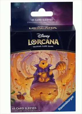 Produktbild von Disney Lorcana - Sleeves Winnie the Pooh - Hunny Wizard (65 Sleeves)