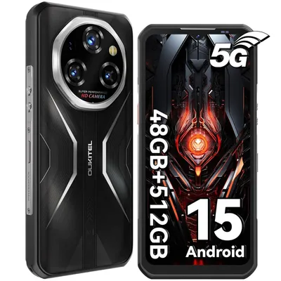 Produktbild von OUKITEL WP55 Pro Outdoor Handy 5G - 48GB+512GB - 6.6" 120Hz 11000mAh 108MP Android 15 Outdoor Smartphone Ohne Vertrag NFC/OTG/GPS Dual SIM
