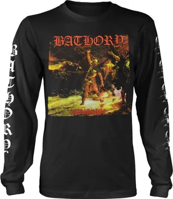 Produktbild von Bathory - "Hammerheart" T-Shirt für Herren/Damen Uni  Langärmlig PH202 (M) (Schwarz)