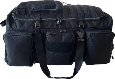 Productafbeelding van Sporttas Trolley met Drie Wielen 130 Liter Zwart