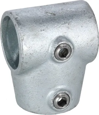 Produktbild von Rohrverbinder T-Verbinder kurz 1 1/2" (48,3 mm), verstellbar 0-11° AVERDE