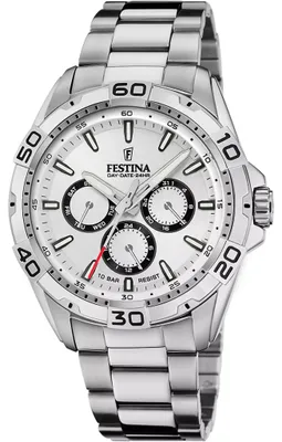 Produktbild von Festina Herren Uhr Luxus Edelstahl Armbanduhr silber UF20623/1