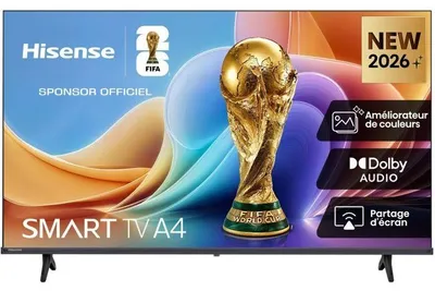 Image de Hisense 40A4S - TV LED 40 (100 cm) - Full HD 1920x1080 - Smart TV Vidaa - 2xHDMI 1.4 - WiFi