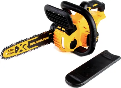 Produktbild von DeWALT DCM565N-XJ Akku-Kettensäge (bl) Flexvolt, 18V, Schwertlänge 30 cm, Kettenart Halbmeißel, 3,8", ohne Akku
