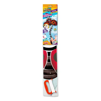 Imagen del producto de Cometa inflable Ready2Fly, diseño mariquita, nailon, color rojo