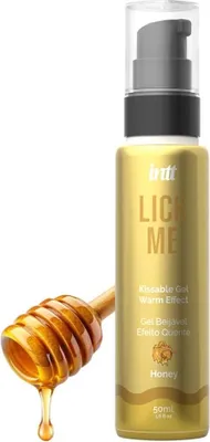 Zdjęcie produktu dla Intt Lick Me Honey 50 ml - żel spożywczy o smaku miodowym, rozgrzewający