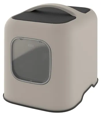 Produktbild von Rotho BIALA, Katze, Katzenklo mit Haube, Beige, Kunststoff, 395 mm, 510 mm
