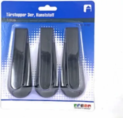 Produktbild von Türstopper 3er, Kunststoff  auf Blisterkarte