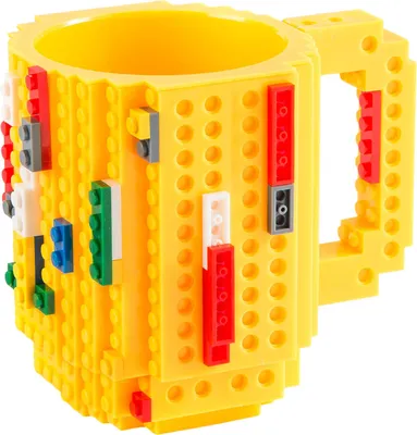 Produktbild von Brick Mug Kaffeetasse - Gelb