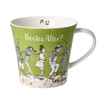 Produktbild von Goebel Coffee-/Tea Mug Barbara Freundlieb - Das beste Alter, Tasse, Becher, Fine Bone China, Bunt, 350 ml, 27001071