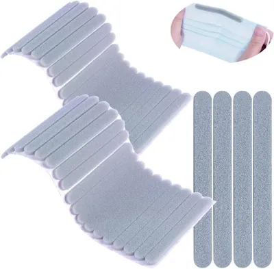 Productafbeelding van Neusbrug Strips - Neusbrug Kussens - Brildragers Helder Zien - Zelfklevend Anti-Fog - 50 Stuks - Zwart