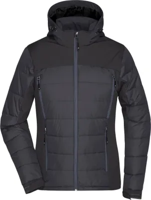 Produktbild von Thermojacke in attraktivem Materialmix black, Gr. S
