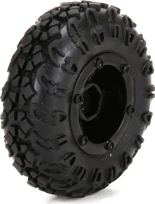 Produktbild von Electrix Front/Rear Premount Tire:1:24 4WD Temper