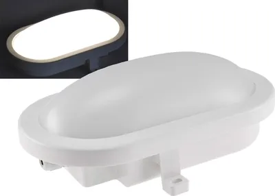 Produktbild von ChiliTec LED Oval Armatur FRL-O 12 IP44 Feuchtraum Leuchte 13 W/965 lm/4000 K (Bulk)
