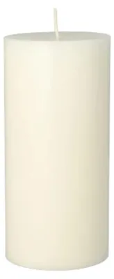 Produktbild von Stumpenkerze Ø 70 mm · 150 mm weiss aus 100% Stearin, durchgefärbt