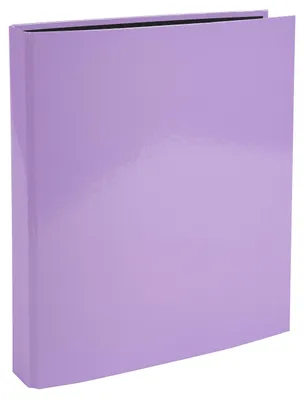 Productafbeelding van Exacompta, 10-rings register, formaat A4, kleur mauve, met D-ringmechanisme van 25 mm, model 51565E