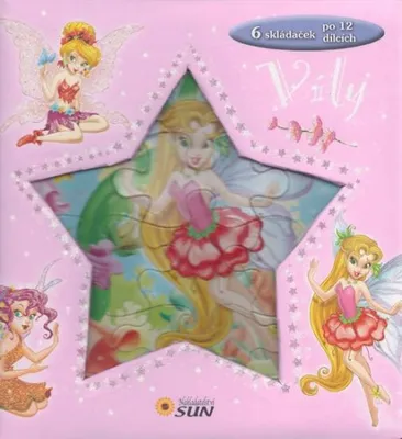 Obrázok produktu pre Víly - puzzle book star