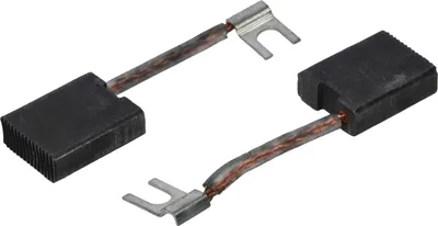 Produktbild von vhbw 2x Kohlebürste 6,3 x 16 x 20 mm Ersatz für Black & Decker ASEIN, 908752, 1234, 934623 für Elektrowerkzeug