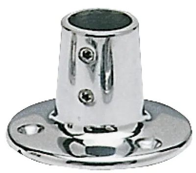 Produktbild von Relingstützenhalter, rund AISI316 90° 22 mm , 1 Stück