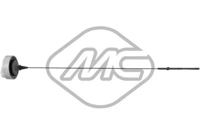 Produktbild von Metalcaucho 39237 Ölmessstab Ölpeilstab Ölstab für RENAULT Scénic III (JZ0/1) Megane III Schrägheck (BZ0/1) MEGANE III Coupe (DZ0/1)