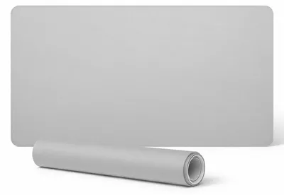 Produktbild von Rutschfeste Schreibtischunterlage mit Aufdruck, grau, 120 x 60 cm