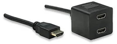 Produktbild von Techly HDMI Videokabel Splitter Stecker auf 2x HDMI Buchse