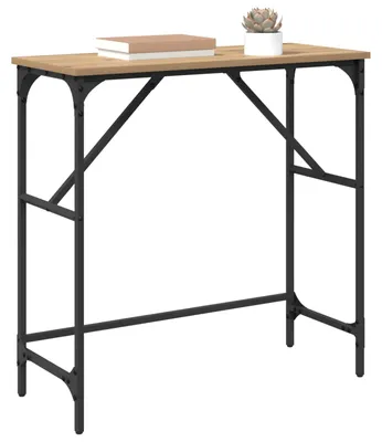 Obrázok produktu pre vidaXL Konzolový stolík Artisan dub 75 x 32 x 75 cm materiál na báze dreva