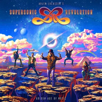 Zdjęcie produktu dla Arjen Lucassen's - Golden Age Of Music (Transparent Blue Coloured) (2 LP)