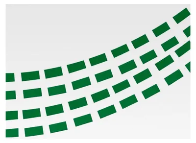 Produktbild von Nigeria-Flagge, 40 Stück, Girlande, 11,4 m, 14 x 21,6 cm, für Bar-Dekorationen