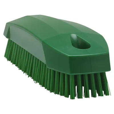 Productafbeelding van VIKAN handborstel, smalle nagelborstel, hard, volledig HACCP-conform, kleur: groen
