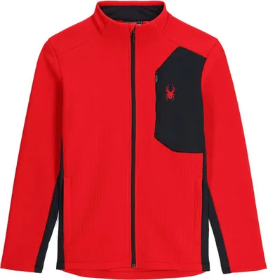 Produktbild von Spyder Bandit Fleece Mit Durchgehendem Reißverschluss Rot 2XL Mann Rot 2XL