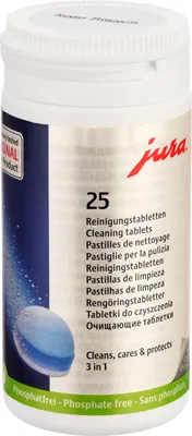 Image de JURA 3-Phasen-Reinigungstabletten 25er Dose 24190
