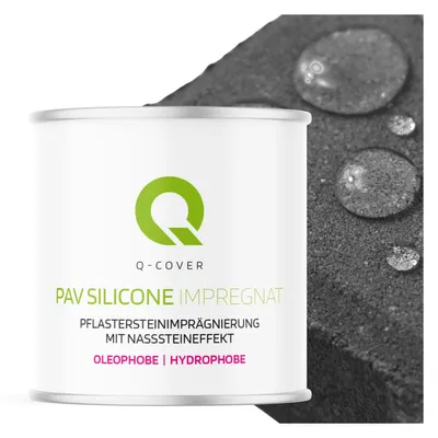 Produktbild von Oleophobe Pflastersteinimprägnierung | 2,5 L Nasssteineffekt | Farblose | Hydrophobe | Imprägniermittel Schutzmittel Ölabweisende | Innen Außen
