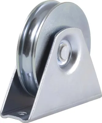 Zdjęcie produktu dla okrągłe koło rowkowe 100 mm w stałym uchwycie