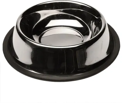 Produktbild von hundefutter- und Trinknapf Ema 430 ml Edelstahl 21 x 4 cm silber