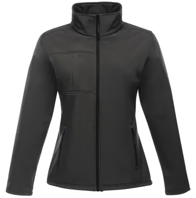 Image de Regatta - Veste softshell « Octagon II » pour femmes LT351 (38DE) (gris/noir)