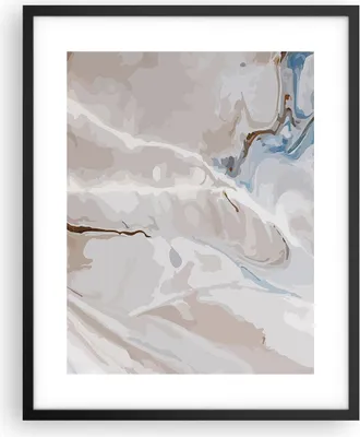 Produktbild von Gerahmtes Poster - Schwarzer Rahmen - Abstraktion modern - 40x50 cm - Wand Bild - Wanddeko - Wandbilder - Kunstposter - Wandposter - Bilderrahmen - Bilder - Kunstdruck - Wandbild - P2BPA40x50-4050