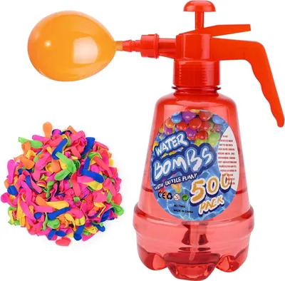 Produktbild von Folienballon Wasserballon, Pumpballon-Spielzeug