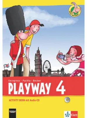 Obrázok produktu pre Playway 4. Ab Klasse 3: Activity Book mit Audio-CD Klasse 4 (Playway. Für den Beginn ab Klasse 3. Ausgabe ab 2013)