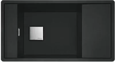 Immagine prodotto di Franke Fresno - Lavello in Fragranite FSG 611-88, 877x495 mm, nero opaco 114.0651.012