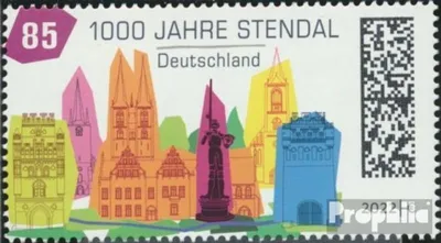 Produktbild von Briefmarken BRD (BR.Deutschland) 2022 Mi 3698 (kompl.Ausg.) postfrisch 1.000 Jahre Stendal