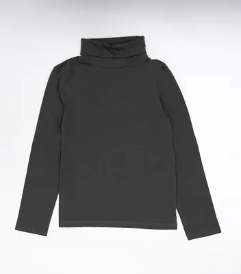 Produktbild von Rollkragenpullover für Kinder  - Dunkelgrau - 140
