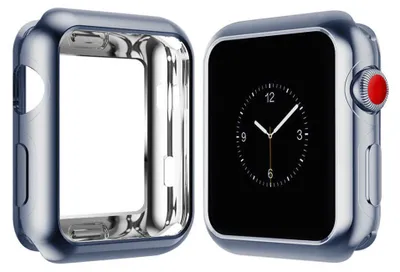 Immagine prodotto di Protezione per lo schermo con custodia per Apple Watch Series SE 6, 5, 4, 40 mm, grigio