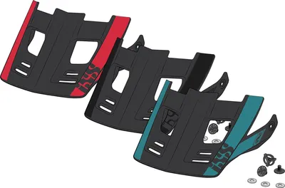 Obrázek produktu pro iXS Visor + Pins Xult DH bílá/černá
