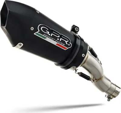 Produktbild von GPR gp evo4 schwarzes Titan Slip-On-Auspuffsystem für Ducati Multistrada 950 2017-2020