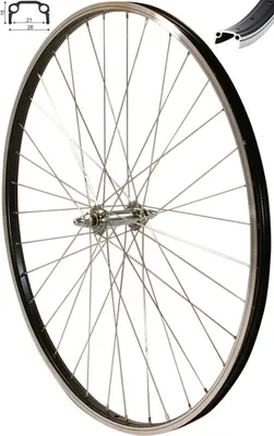Produktbild von REDONDO 28 Zoll Vorderrad Laufrad Fahrrad 28" Kasten Felge Aluminium Schwarz